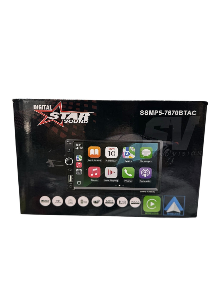 Starsound SSMP5-7670BTAC Android/ CarPlay wireless