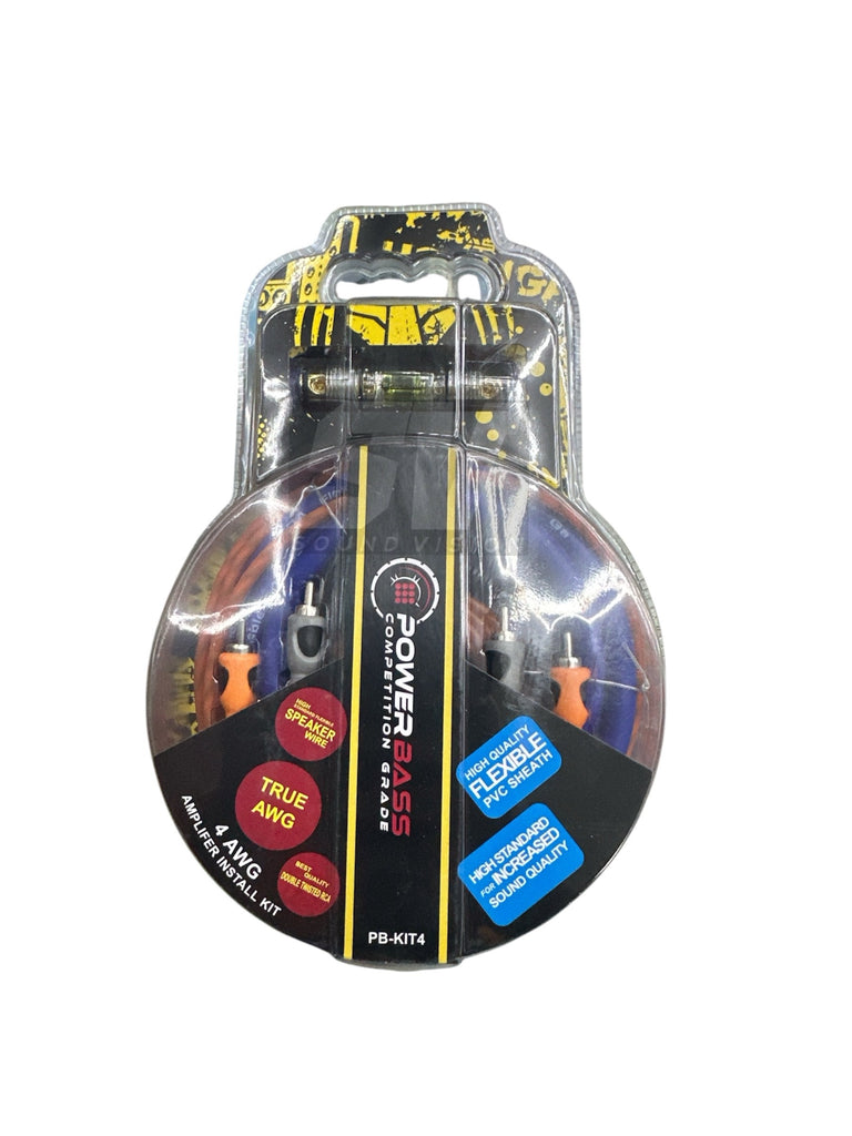Powerbass 4GA Cable Kit