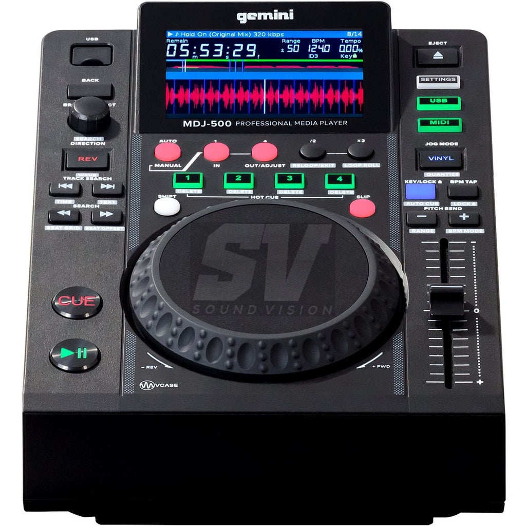 Gemini MDJ-500: Professional Media Player