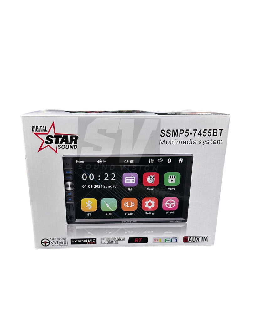 Starsound SSMP5-7455BT Media Player D/din