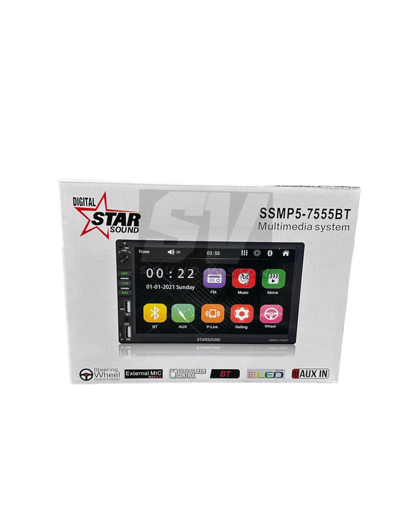 Starsound SSMP5-7555BT D/Din Media Player