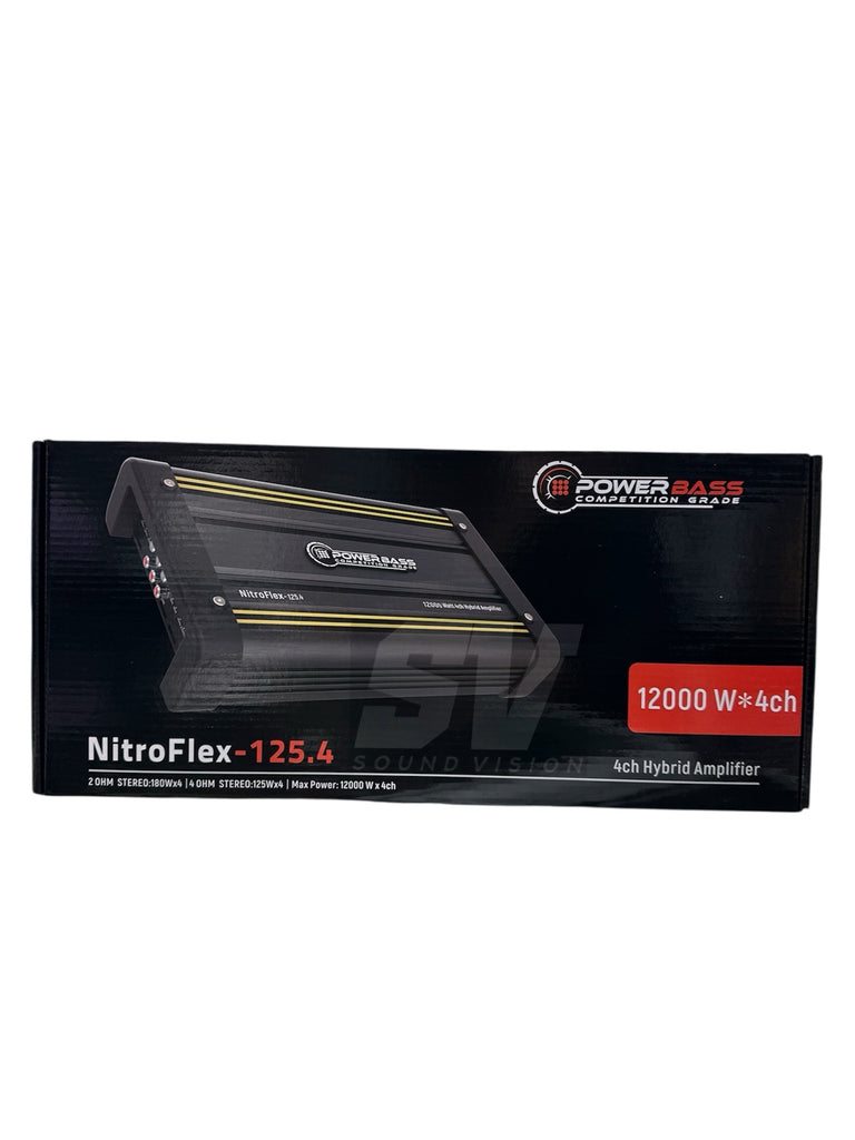 Powerbass Nitroflex 125.4 Amplifier