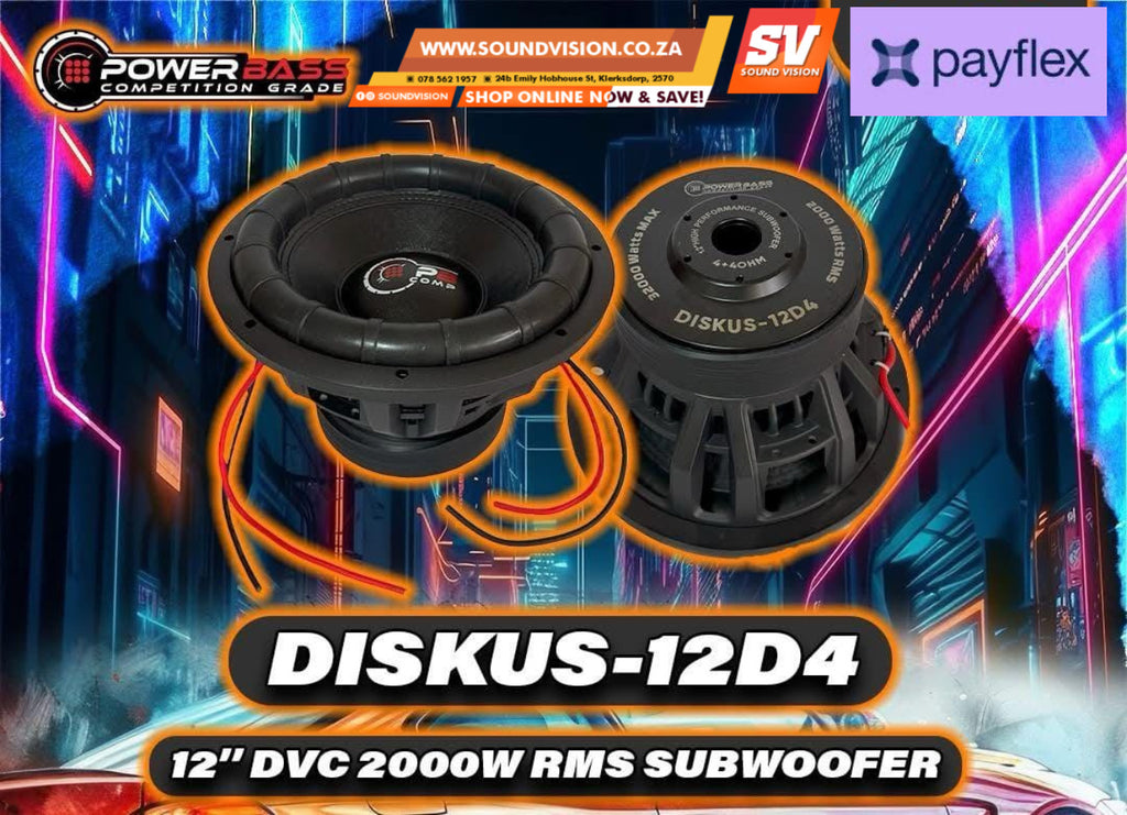 Powerbass Diskus 12” Subwoofer