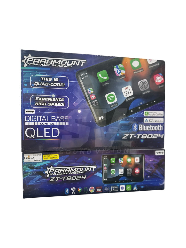 Paramount Vw 9” Audio interface