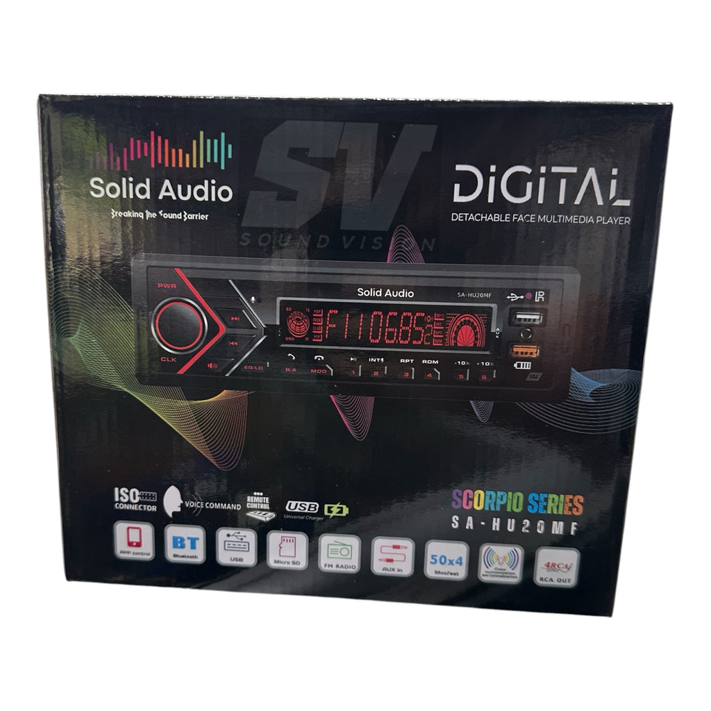 Solid Audio Media Player (Detachable Face)