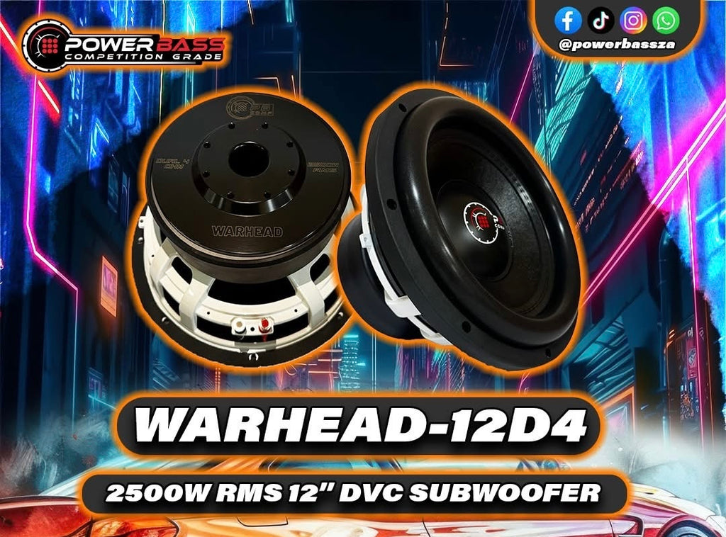 Powerbass Warhead 12” Subwoofer 🔊