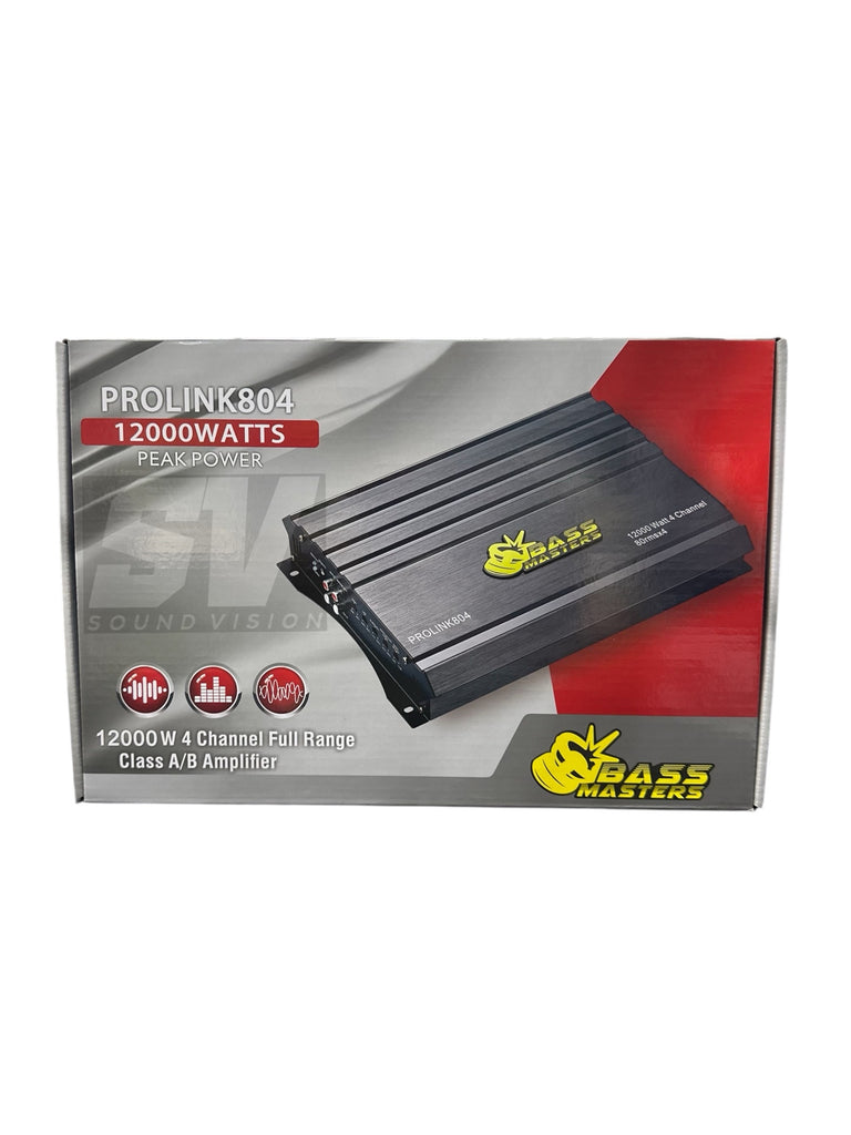 Bass Masters Prolink804 Amplifier FREE DELIVERY 🚚!!!
