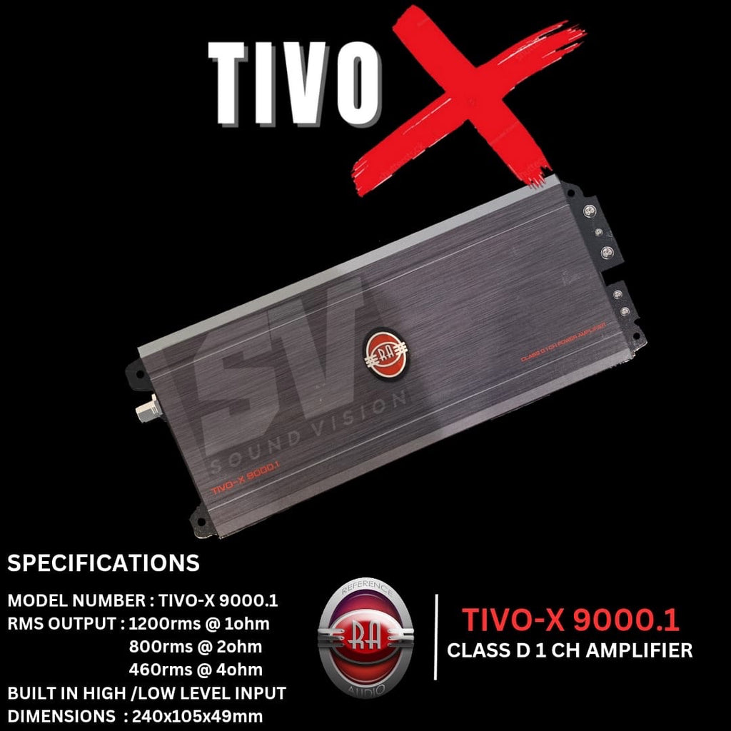 Ra Tivo X 9000.1 Amplifier