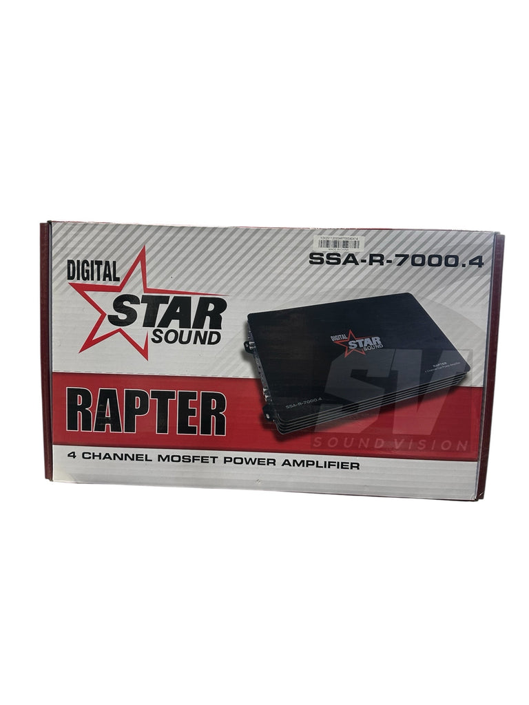 Starsound Raptor 7000.4 4 Channel Amplifier