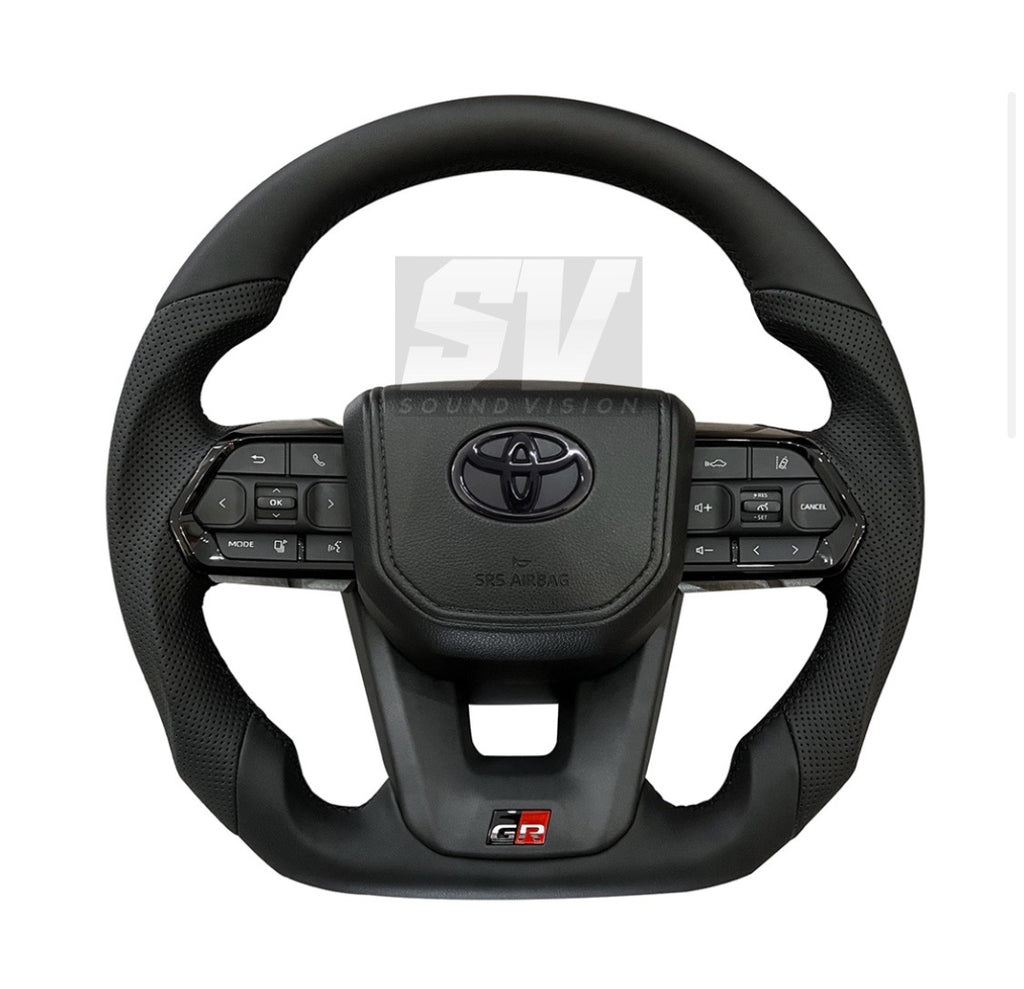 Toyota Land Cruiser Steering wheel GR Perforated leather