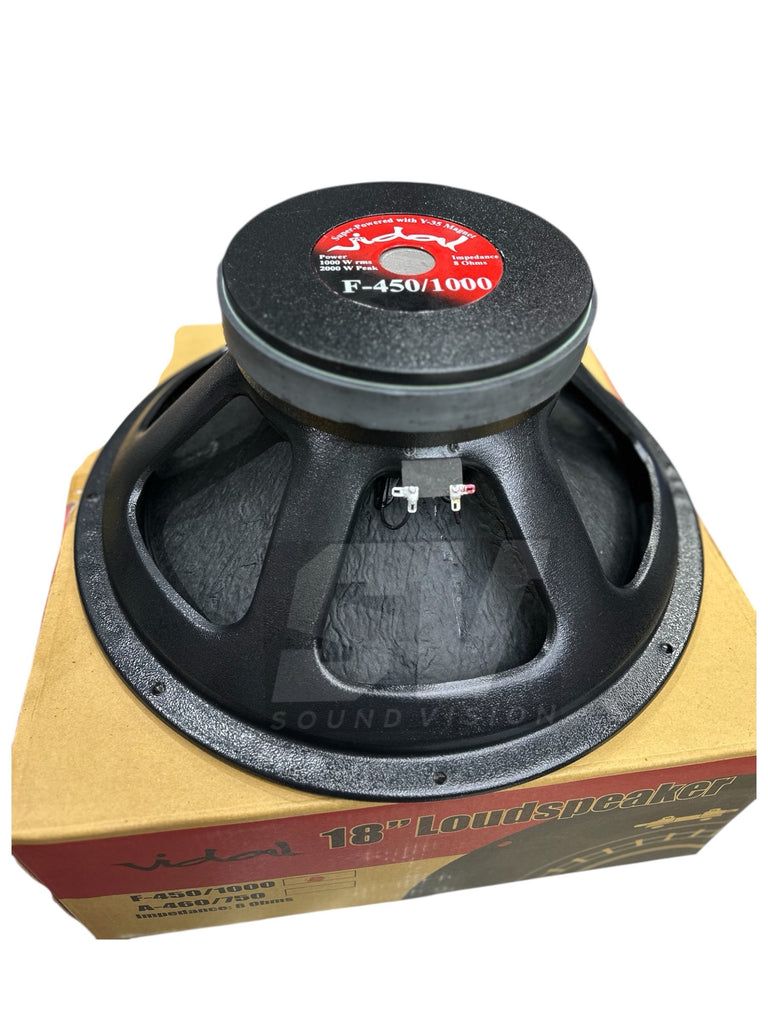 Vidal 18” F450/1000 Speaker