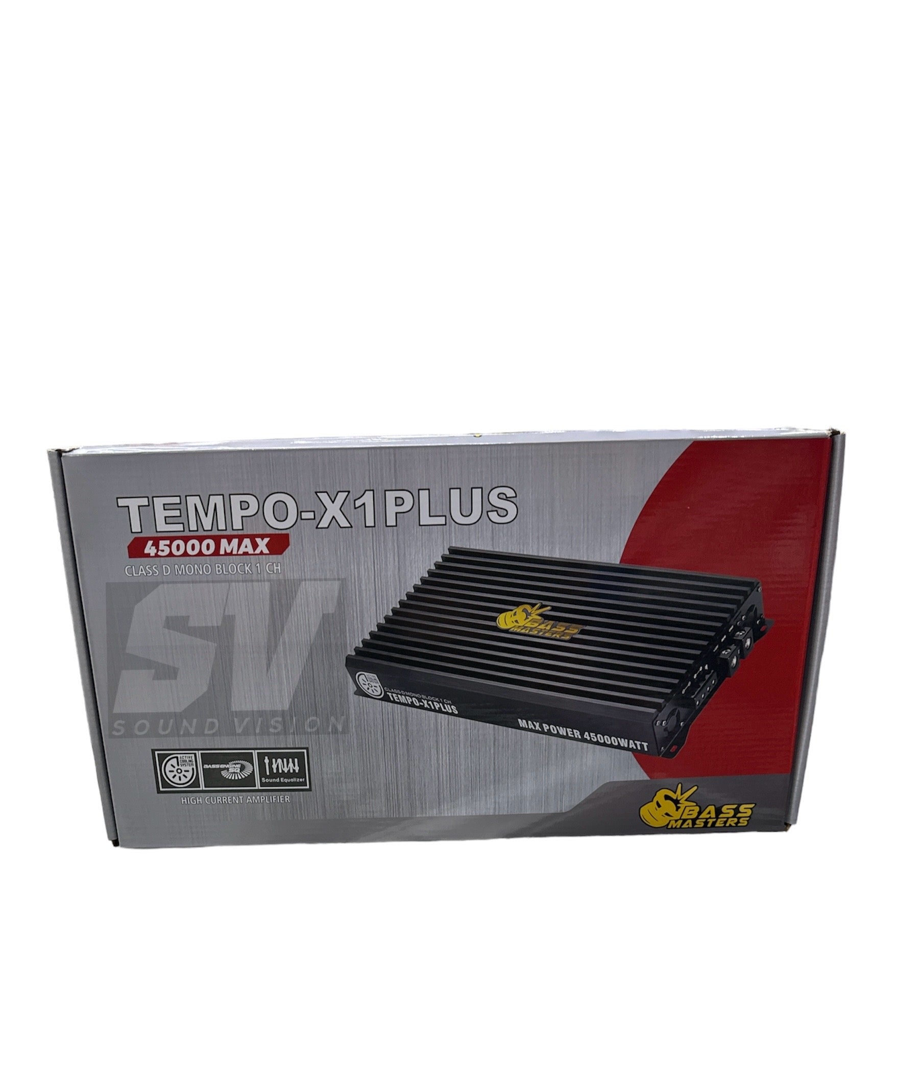 Bassmasters Mono-Block Amplifer Tempo-X1Plus 45000W – Sound Vision