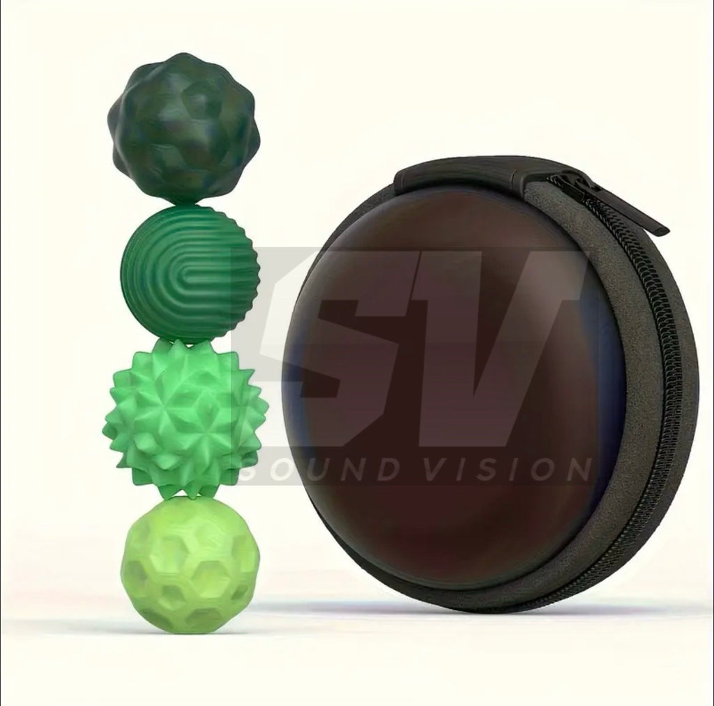 Magnetic silicone grip balls 4PC