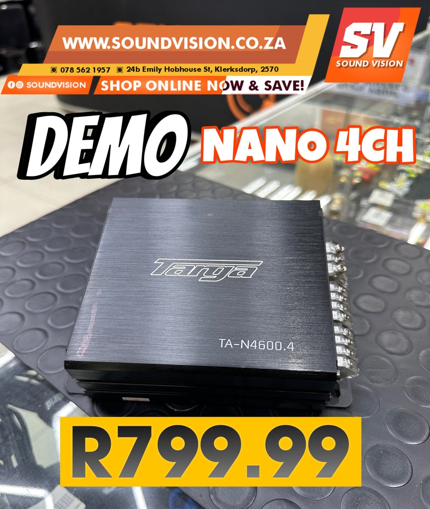 Targa Nano 4 Channel Amplifer Demo