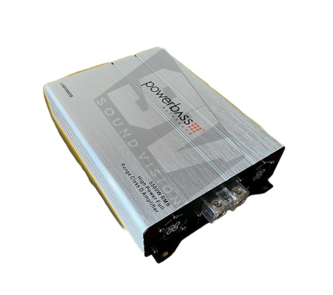 Lab 5500 Powerbass LAB5500 Amplifier – Sound Vision