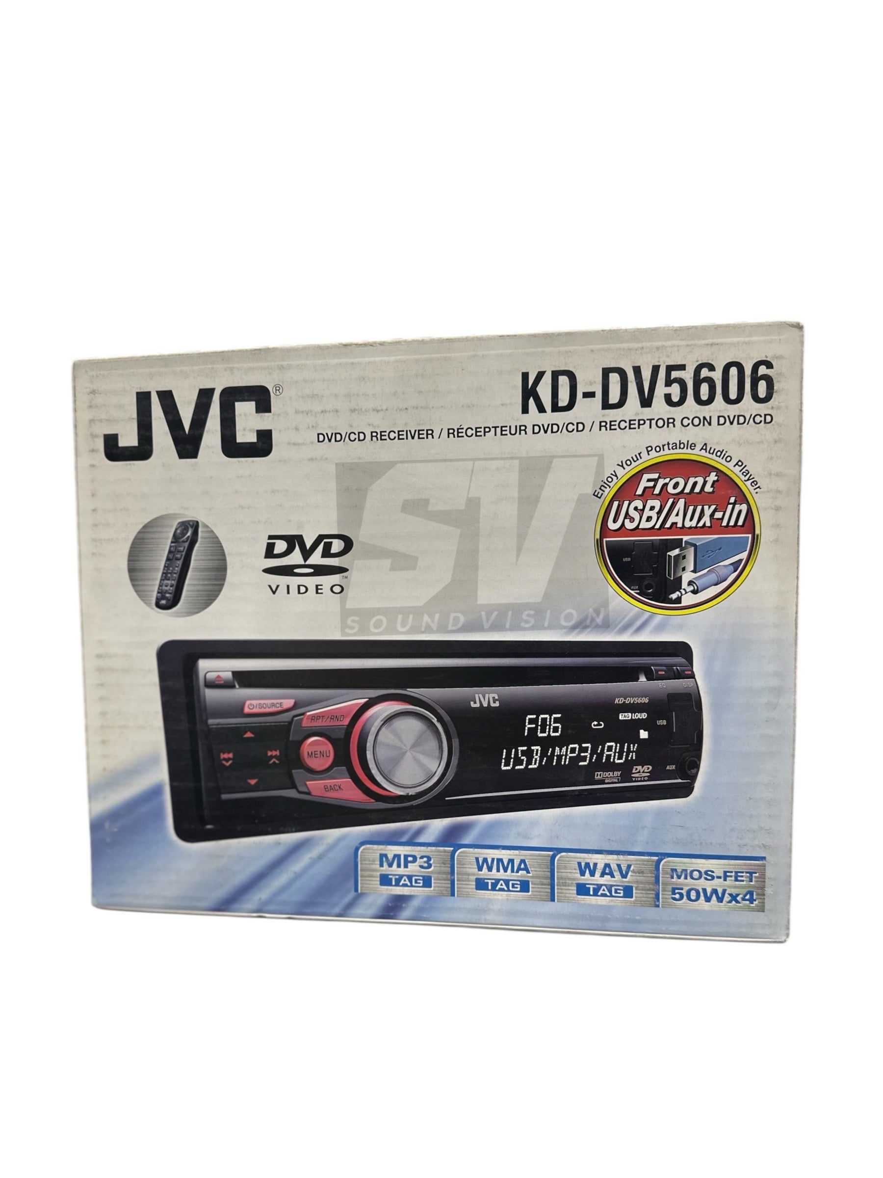 【値下げ交渉します！】JVC RV-90 Jvc KD-DV5606 Multimedia Receiver – Sound Vision