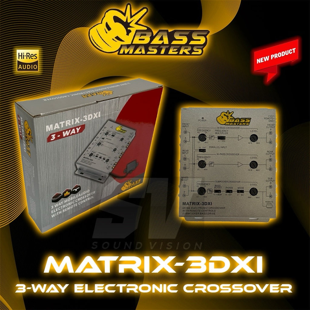 Bassmasters 3-Way Crossover