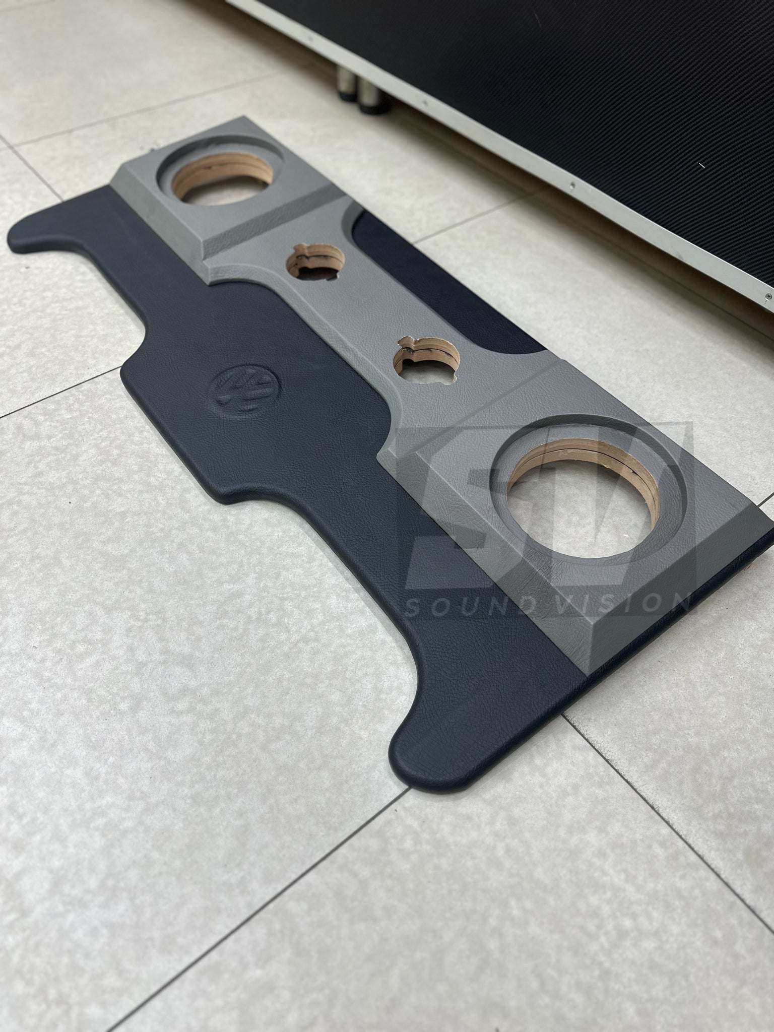 Vw MK1 New Custom Backboard Black/Grey – Sound Vision