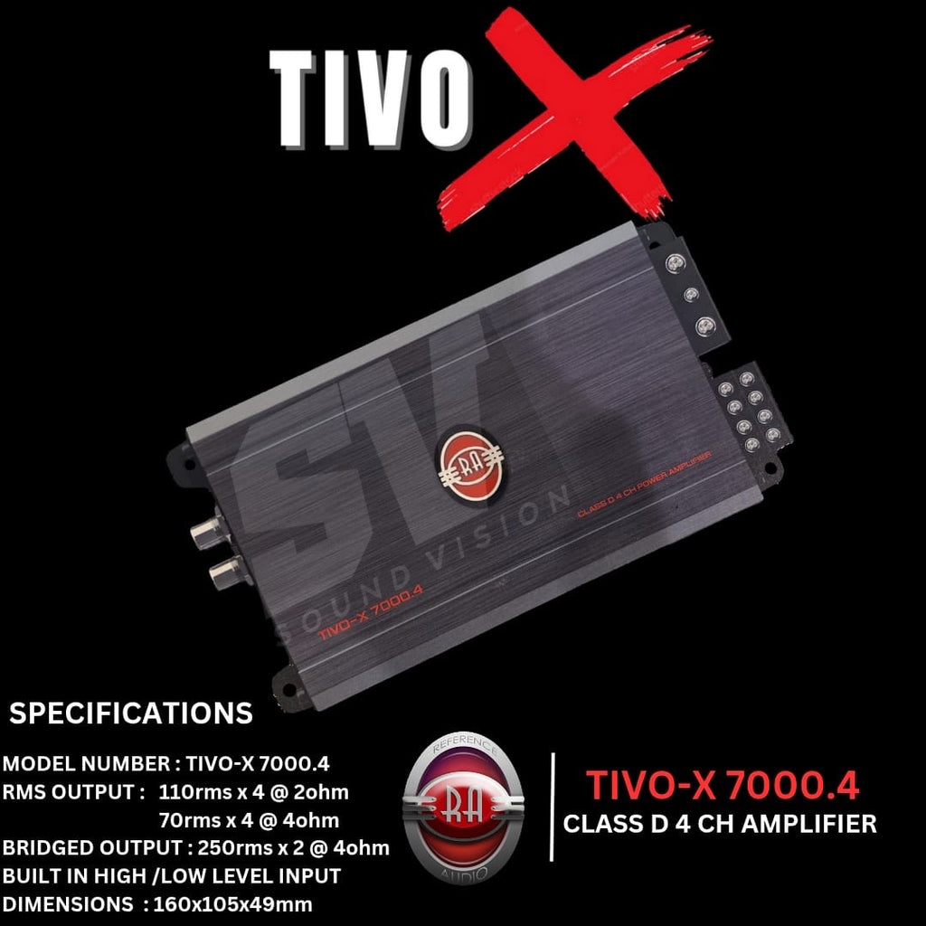 Ra Tivo X 7000.4 Amplifier