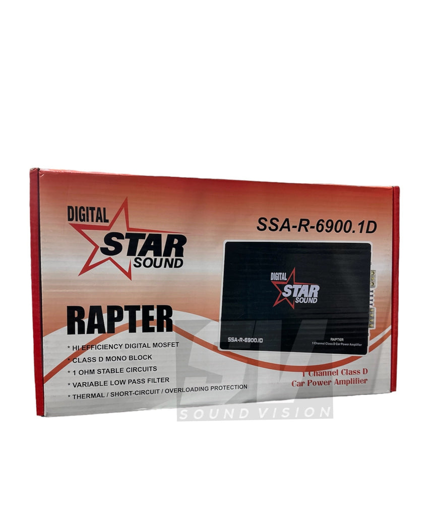 Starsound Raptor 6900.1 Mono-Block Amplifier