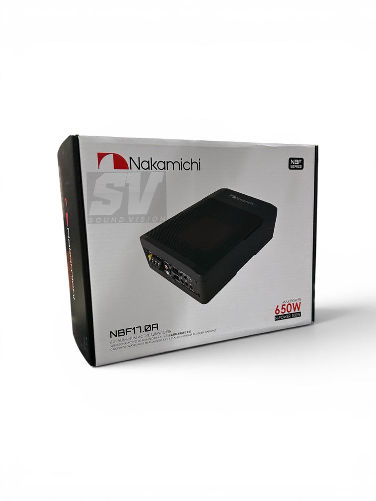 Nakamichi NBF17.0A – 600W 6.5″ Active Subwoofer