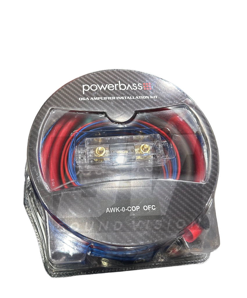 Powerbass 0G cable kit