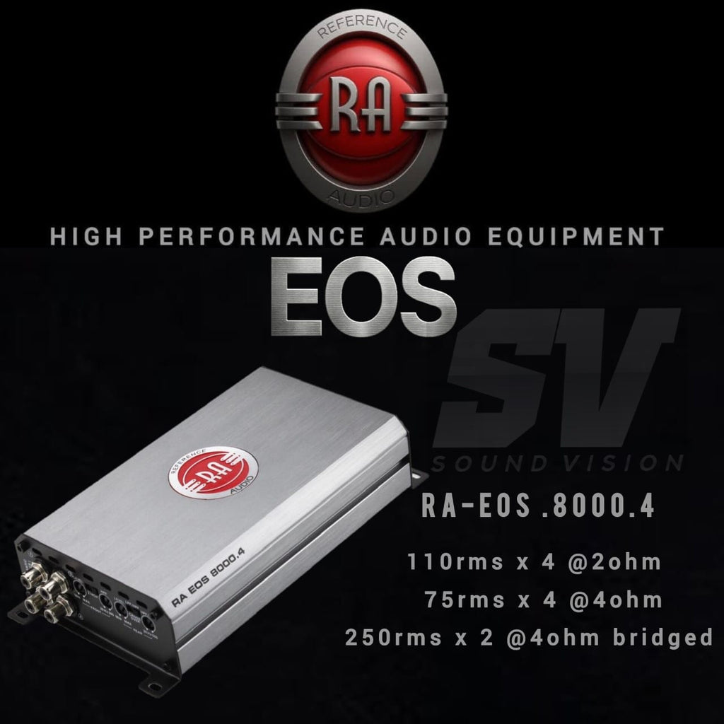 Ra-Eos 8000.4 4 channel Amplifier