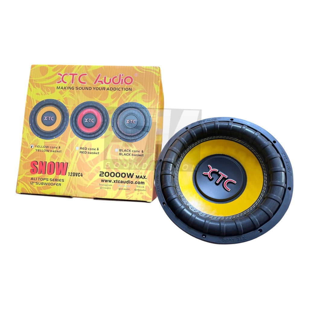 Xtc Snow 12” 20000W Subwoofer 🔊