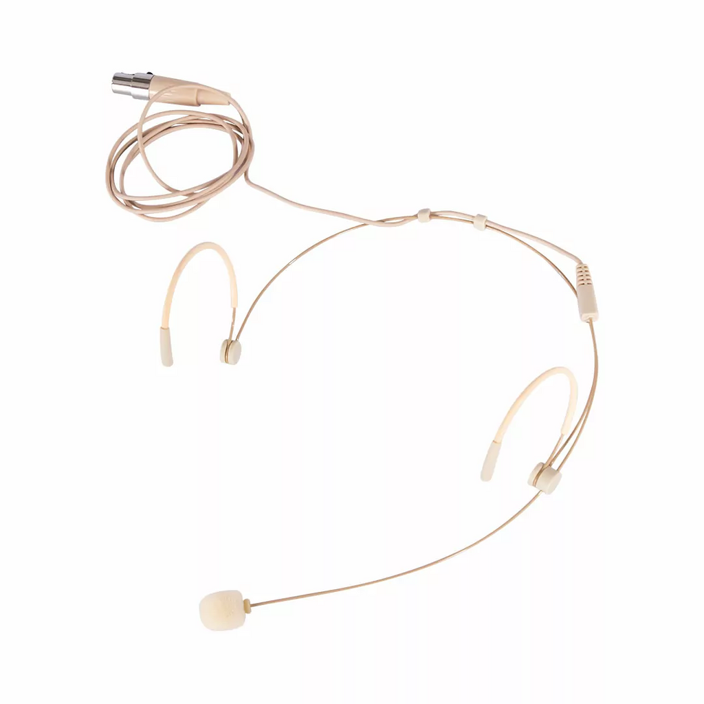 Hybrid Headset cream Microphone
