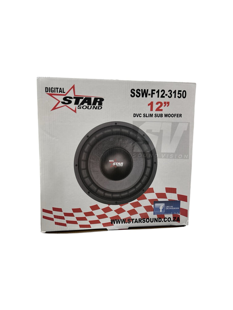 Starsound 12” Flat subwoofer 🔊