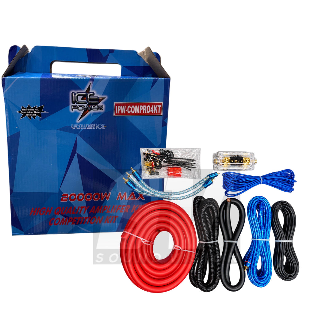 Ice power 4GA Copper TAXI Wiring kit