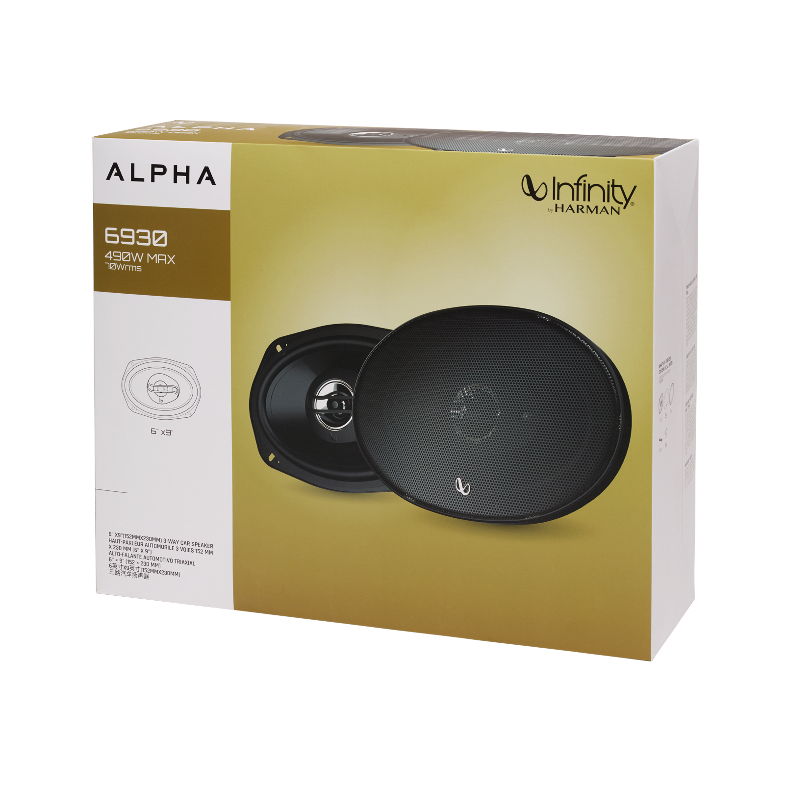 INFINITY ALPHA 6930 6X9S – Sound Vision