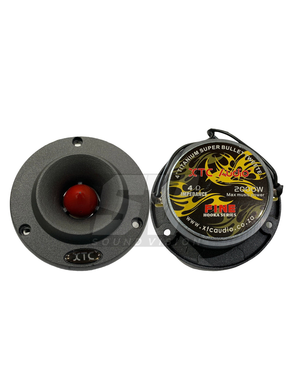 Xtc FINE Bullet Tweeters Sound Vision
